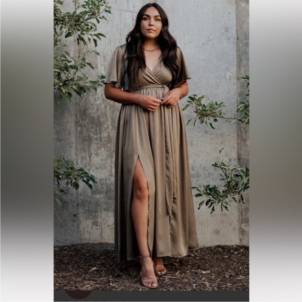 Baltic Born Olive Maxi Dress